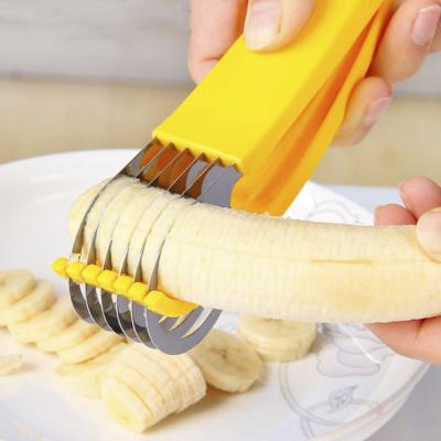 China Viable Hot Sale Sausage Cutter Vegetable Fruit Cutter Slicer Banana Slicer for sale