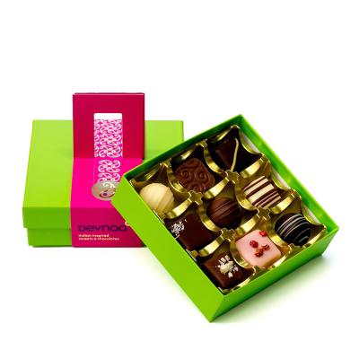 China Manufacturer Reused Chocolate Box Luxury Materials For Chocolate Brand With Valentine Chocolate Box Bag for sale