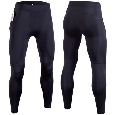 China Dropshipping Breathable Man Sports Use Gaiters Compression Tights Running Gaiters Elastic Band Compression Pants Men Tights With Pocket for sale