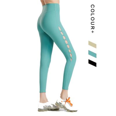 China Breathable Breathable Sports Fitness Clothes Custom Clothing Gym Pants Womens High Waisted Yoga Leggings for sale