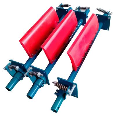 China Simple and effective Primary Secondary V Return Cleaning System Belt Conveyor Cleaner for Head Pulley for sale