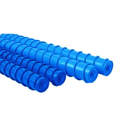 China Machinery Repair Shops 89mm Diameter Self Cleaning Spiral Belt Conveyor Idler Roller Price for sale