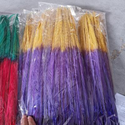 China #Cheaper feather colored tail white and color feather pheasant carnival decoration feather material for sale