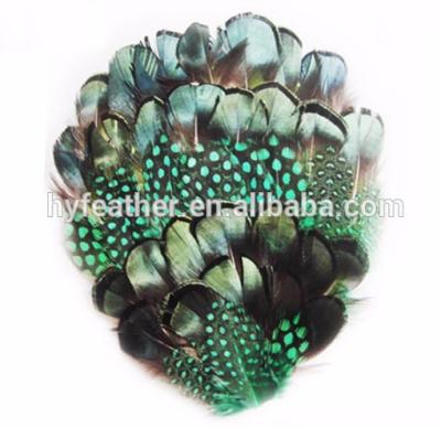 China Party decoration. Hot Sale Factory Direct Sales P-109 Quality Guarantee Beauty Accessory Green or Purple Feather Pads for Headbands for sale