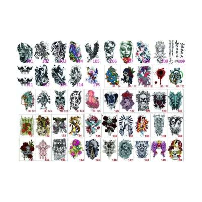 China Temporary Most Fashionable Removable Temporary Tattoo Non-toxic Waterproof Tatto Customized Tattoo Sticker for sale