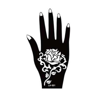 China New Designs Temporary Waterproof Special Temporary Black And White Henna Tattoo High Quality for sale