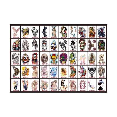 China Wholesale High Quality Temporary Customize Temporary Tattoo Sticker Half Arm Tattoo Body Art Waterproof Tribal Tattoo Painless HB861-HB870 for sale