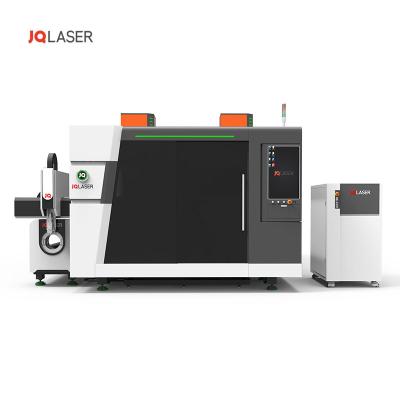 China Laser CUTTING High quality and widely used JQ laser metal plate and tube integrated fiber laser cutting machine for sale