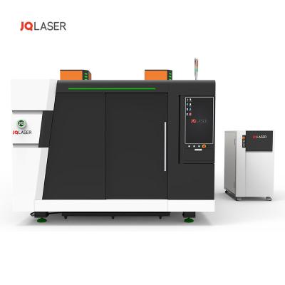 China Laser CUTTING JQ-2060AP 10% discount fiber laser cutting machine with to protect cover and exchange platform laser cutting machine for sale