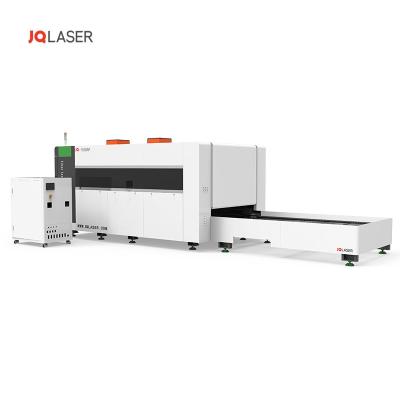 China Laser CUTTING JQ Laser 1530AP Fiber Laser Cutting Machine Iron Cutting Machine Sheet Metal Fiber Laser for sale