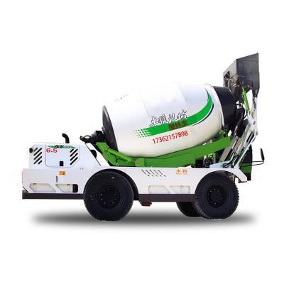 China Building Material Stores Factory Supply Self Loading Mixer , Self Loading Concrete Feeding Mixer 2 m3 for sale