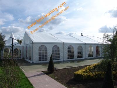 China 6m Width Aluminum Event Party Tent Fire Retardant  Heavy Duty Clear Span Tent for sale