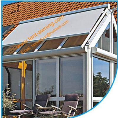 China Glass Room Motorized Romote Control Skylight  Conservatory Roof Awning for sale