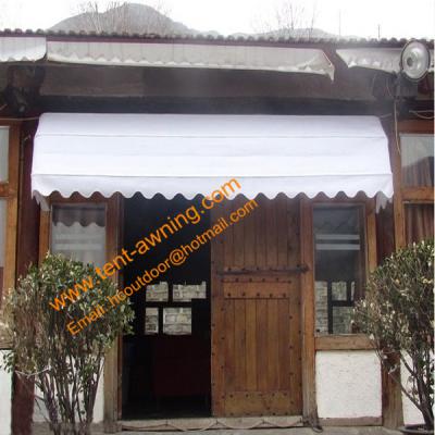 China Elegance  Retractable Decorative Sunshade Manual French Door Awning for sale