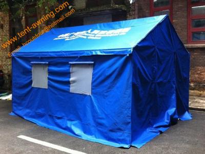 China 3x4m Outdoor Steel Framed  Waterproof  Refugee Relief  Disaster Tent for sale