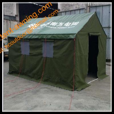 China 4X6m Waterproof  Outdoor  Emergency Disaster Relief  Tents of  Refugees for sale