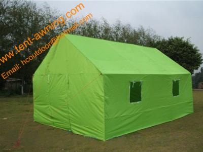 China Multifunction Emergency Refugee Steel Frame  Waterproof  Relief  Shelter Tent for sale