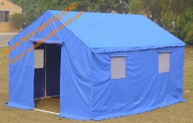 China Multifunction Emergency Refugee Steel Frame  Waterproof  Disaster Relief Tent for sale