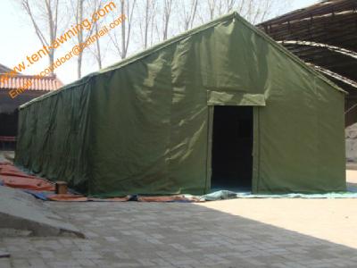 China 5x8m Waterproof Canvas  Emergency Disaster Refugee Big Relief Tent for sale