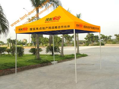 China 3x3m Outdoor Advertising Promotion  Logo Printed Pop Up  Folding Tent for sale