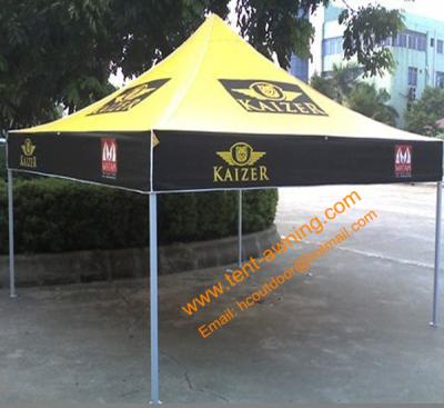 China Outdoor 3x3m Logo Printed Trade Show  Foldable Promotion Advertising  Gazebo Tent for sale