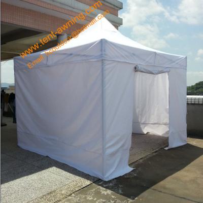 China Instant White Waterproof Oxford Cover  Commercial Pop Up  Tent  Aluminum Folding Tent for sale