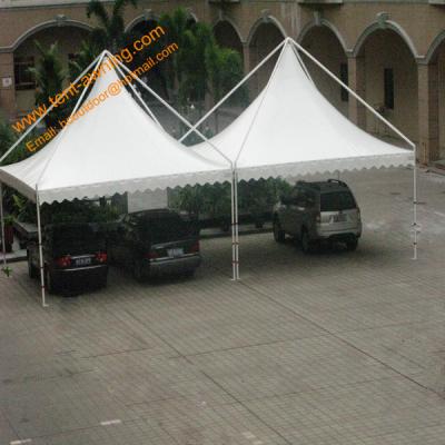 China Outdoor UV Resistance Fireproof  Powder Coated Steel Gazebo Parking Tent for sale