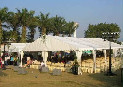 China Fire Retardant Large Wedding Tent Aluminum Structure Water Proof Tents Marquee for sale