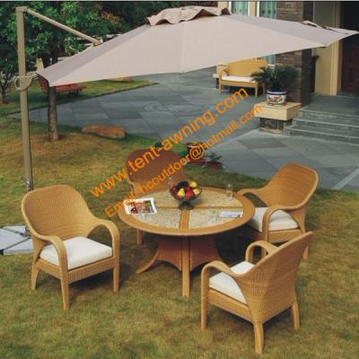 China Aluminum Cantilever Parasol  Waterproof Outdoor Garden Hanging Umbrella for sale