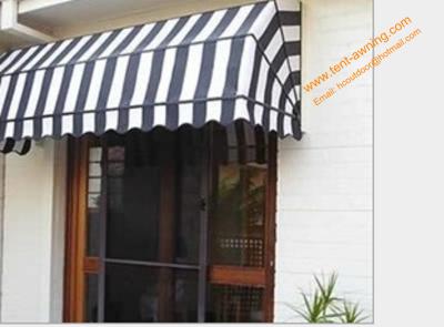 China New Design Customized Sizes Aluminum Frame Window Canopy  French Style Awnings for sale