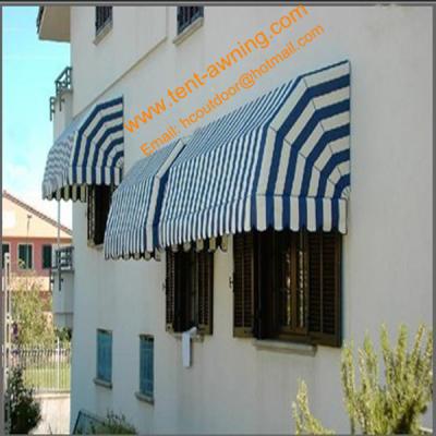 China Elegance Customized Sizes Aluminum Frame Window Canopy  French Style Window Awnings for sale