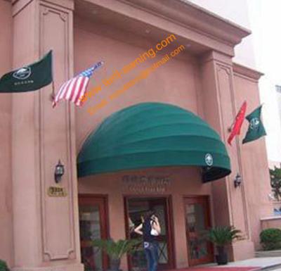 China Half Round Elegance European Style Customized Size Hotel Door Entrance Awning for sale