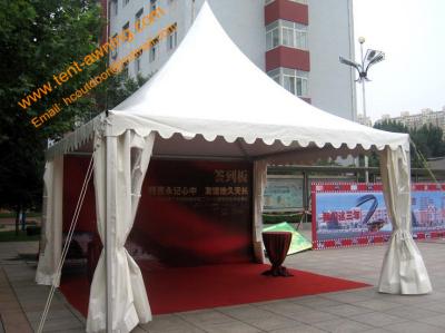 China Hot Sale Pagoda Marquee 4x4m, Gala Tent Marquees, Waterproof PVC Cover for sale