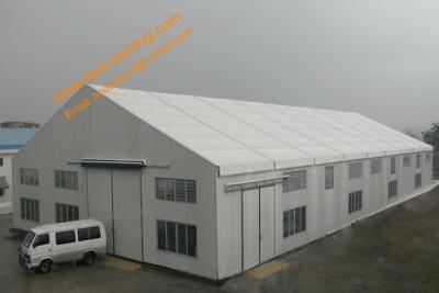 China Outdoor Industrial Tent Aluminum Structure Waterproof 100 km / h Wind Resistance for sale