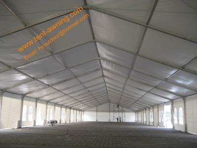 China UV Resistance Aluminum Heavy Duty Large Warehouse Tent  Waterproof Storage Tents for sale