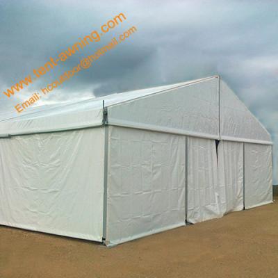 China Temporary Warehouse Tent, Outdoor Waterproof Aluminum Warehouse Storage Tent for sale