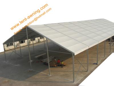 China Waterproof  Storage Tent, Aluminum Fire Resistardant Warehouse MarqueeTent for sale