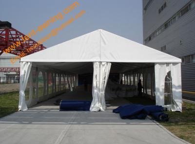 China Aluminum Structure Outdoor Marquee PVC Party  Tent  Fire Retardant Clear Span Tent for sale