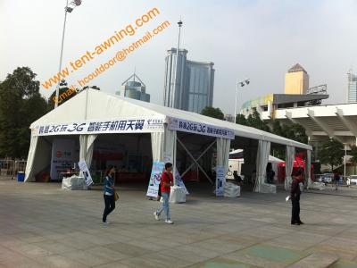 China Outdoor Trade Show Tent  Hard Pressed Extruded Aluminum Structure Customized Sizes Tent for sale