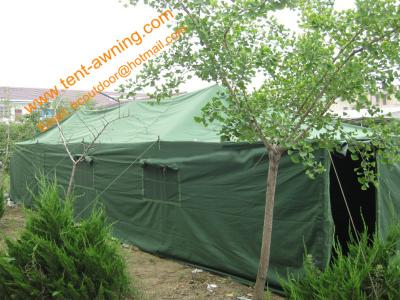 China UV Resistance Pole-style Galvanized Steel  10 People Tent Waterproof  Military  Army Camping Tents for sale