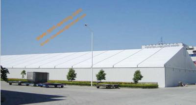 China Temporary or Semi-permanent Use Industrial Storage Tents Aluminum Waterproof Marquees for sale