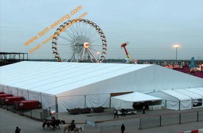 China White Construction Tent Large Aluminum Structure Waterproof  Exhibition Event Marquees for sale