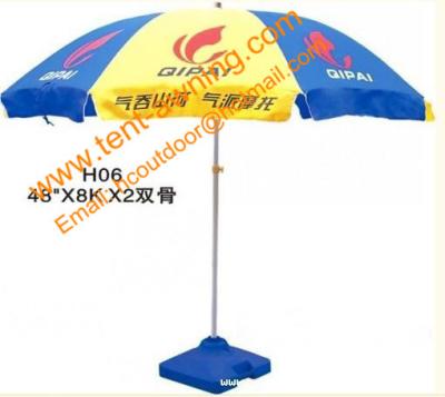 China Customized Sizes Round  Logo Printing Outdoor Advertising Umbrella for Promotion Waterproof for sale