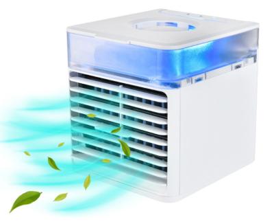 China Portable Mini Air Conditioner Hotel Air Cooler USB Charging Home Water Air Cooler Fan With Spray for sale