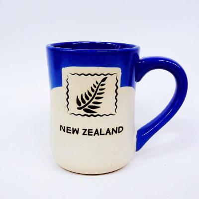 China Wholesale Stocked 11 Ounce White Ceramic Mug With Logo Creative Coffee Mug Cup Custom Made for sale