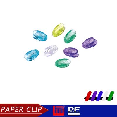 China 2016 HOT Pretty Unique Plastic Child Shape Paper Clips Round Square for sale