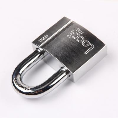 China Anti Cut Hardware Door Padlock Lock 51mm Low Carbon Steel Warehouse Padlock With Same 3 Key HG860 for sale