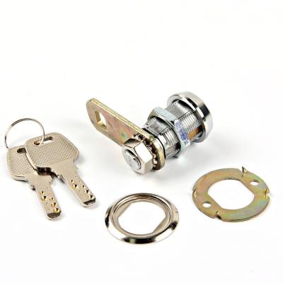 China Zinc Alloy High Security 90 180 Degree Toolbox Key Cam Small Locks 10mm Cabinet Cylinder Knob Cam Lock for sale