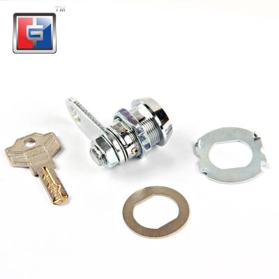 China Anti Rust Cabinet Knob Small Cam Lock Core Fasteners Panel Flange Zinc Alloy Wardrobe Lock Zinc Alloy Safe Cam Lock for sale