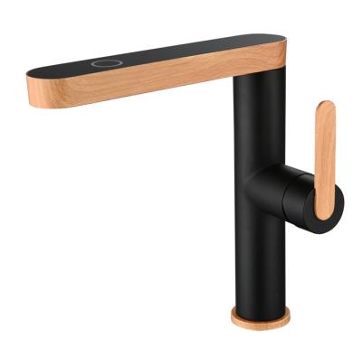 China Sense Faucets New Design Touchless Sensor Feature Rose Gold Touchless Kitchen Faucet Bathroom for sale